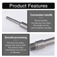 thumbnail image 2 of 45mm SDS Hole Saw + 200mm Connecting Rod + Twist Drill + Positioning Screw, for Reinforced Concrete Walls Bricks Air Conditioning Openings, 2 of 5
