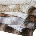 thumbnail image 4 of Beautyrest Polyester Oversized Faux Tip Dye Heated Throw in Blush Pink/Gray, 4 of 9