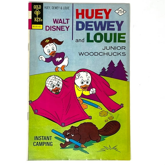 Gold Key Walt Disney Huey Dewey and Louie Junior Woodchucks #36