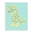 thumbnail image 2 of Stupell 'Kind Heart Dinosaur Silhouette' Wall Plaque Art - 10 x 15, 2 of 6