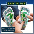 thumbnail image 6 of Foot Massage Socks Cotton Five-finger Socks Health Acupuncture Point Socks Sole Massage Socks Relieve Tired Feet Yoga Socks (1 pair), 6 of 6
