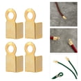 thumbnail image 3 of Miangastore 500pcs Ribbon Crimps Jewelry Making Ribbon Clamps Cord Ends Jewelry Kit, 3 of 8