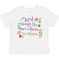 thumbnail image 3 of Inktastic 3rd Birthday She is Fierce Girls 3 Year Old Girls Toddler T-Shirt, 3 of 5