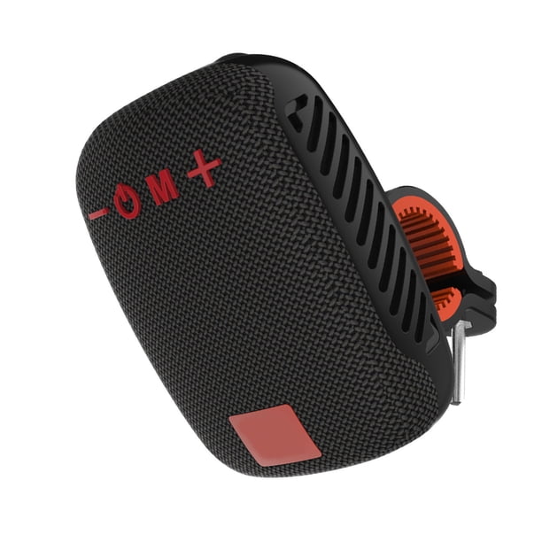 Altavoz De Diente Azul De Bicicleta, Altavoz Inalámbrico Portátil Para Bicicleta A Prueba De Agua De Doble Emparejamiento Radio FM Soporte De Tarjeta De Memoria Altavoz De Diente