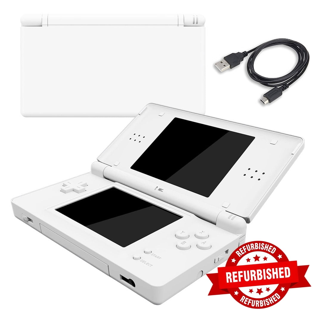Nintendo DS Lite Console Game Handheld System Cleaned Tested Case White