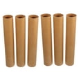thumbnail image 6 of FRCOLOR 6pcs Cardboard Tubes for DIY Projects Craft Paper Rolls for Home Crafts Brown Paper Tubes for Art and Scrapbooking, 6 of 8