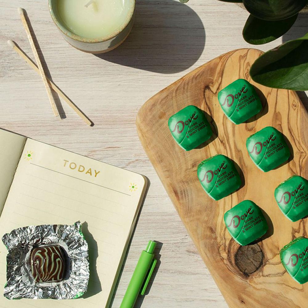Dove Promises Dark Chocolate & Mint Swirl Candy Pack of 2