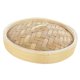 thumbnail image 5 of Canasta de vapor, canasta de vapor de bambú natural hecha a mano / tapa para albóndigas de alimentos, carne, verduras, sum, pescado, a Tapa de 7.1 pulgadas Macarena Cesta de vapor de bambú, 5 of 8