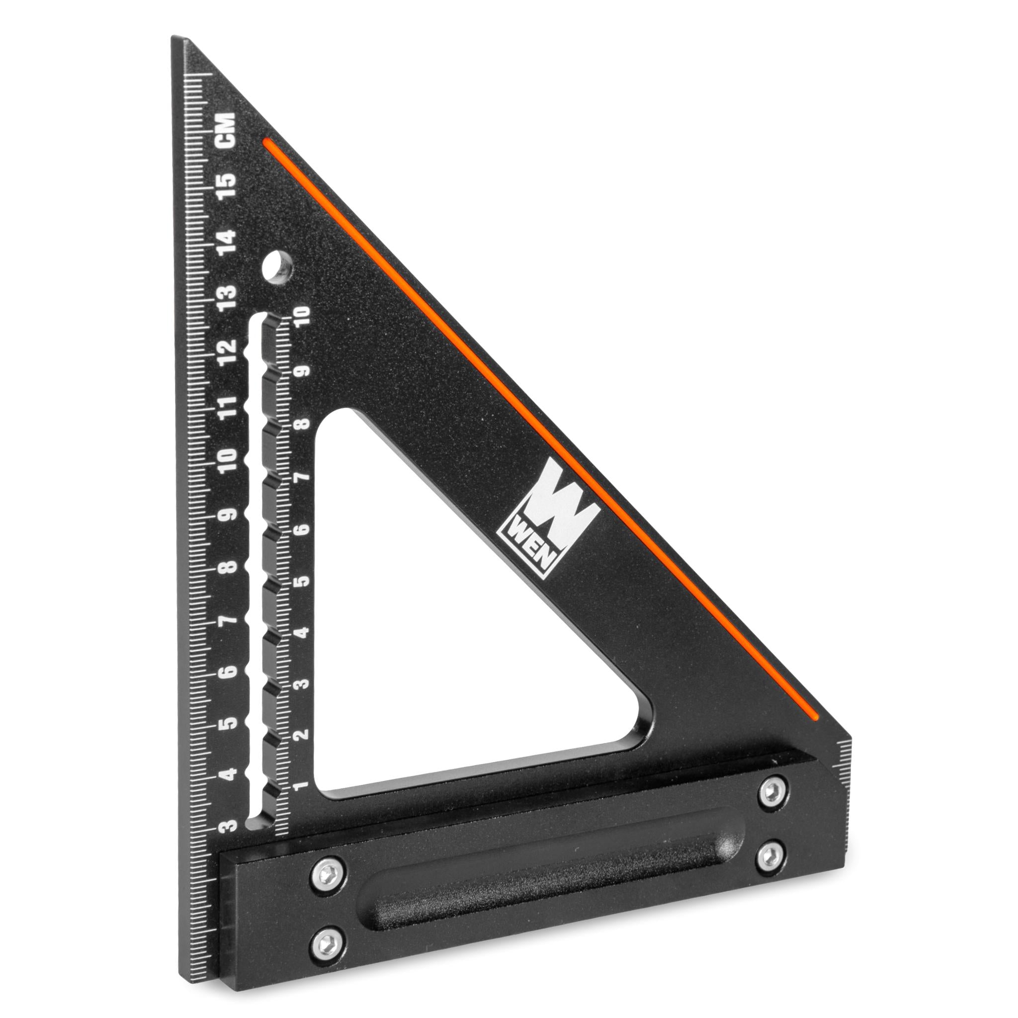 WEN 150mm Right Angle Heavy-Duty Precision Metric Carpenter's Square and Layout Tool (ME015L)