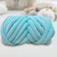thumbnail image 4 of Hilo De Algodón Chunky Yarn DIY Slipper Bag Spinning Hilo Hilo Anti-pilling para Tejido (Azul), 4 of 8