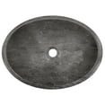 thumbnail image 6 of Stone Canoe Sink - Honed Black Limestone, 6 of 16