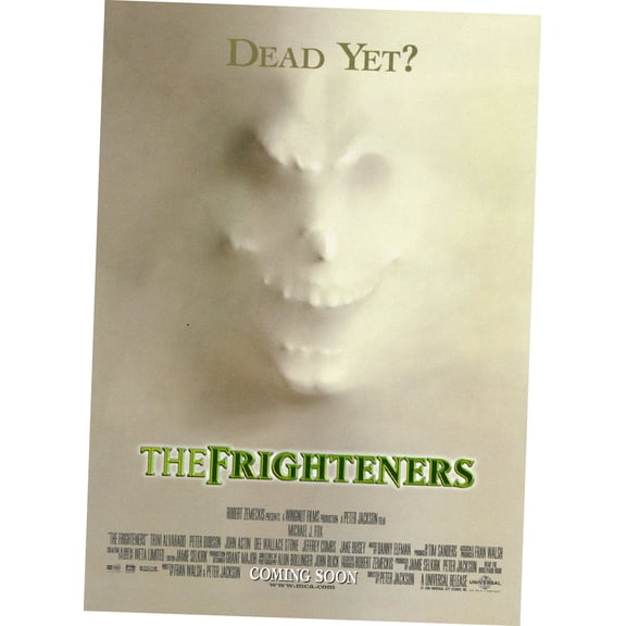 Frighteners Movie poster Metal Sign 8inx 12in Art Print on Metal 8x12 Square Adults Z Posters