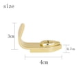 thumbnail image 4 of Soporte Para El Pulgar Del Saxo Tenor Alto Soporte Para El Gancho Del Pulgar Del Saxofón Accesorios Para Saxo SM SunniMix gancho de pulgar para saxofón, 4 of 8