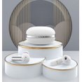 thumbnail image 1 of Auriculares con cancelación de ruido, graves potentes, micrófono, llamadas claras, reducción de ruido multimodo, carga inalámbrica, modo de suspensión, encuentra tus auriculares blancos JM, 1 of 7