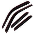 thumbnail image 3 of 4-Piece Dark Smoke Tint Window Visor Shade Set with Adhesive Mounting-4PCS Vent Shade Window Visors, 3 of 9