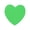 Green, variant on Heart Shaped Sticky Notes for Message Scenarios and Practical Daily Use