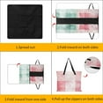 thumbnail image 3 of Bohemian Color Picnic Blanket Waterproof Outdoor Beach Blanket Hand-held Pad Suitable for Travel, Camping, Beach, Family Gatherings, 3 of 7