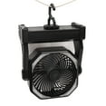 thumbnail image 4 of Ah Rechargeable Battery Tent Fan,Camping Fan with LED Outdoor Tent Fan Camping Fanwith LED Lantern Exceptional Craftsmanship, 4 of 8