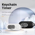 Mini Digital Timer Keychain with LCD Screen, Portable Countdown ...