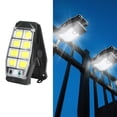 thumbnail image 1 of Luz de clip solar con sensor inteligente Lámpara de valla Iluminación exterior • 3 modos Luces decorativas montadas en la pared para la puerta del jardín del patio del garaje, 1 of 6