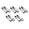 thumbnail image 1 of NATEFEMIN 3 Pin XLR Male Female Microphone Audio Cable Connector Microphone Cable Plug Connector, 5Pair, 1 of 8