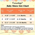 thumbnail image 6 of Baby Girl Mary Jane Flats Lace Bow Non-Slip Soft Sole Newborn First Walker Wedding Princess Party Dress Shoes, 6 of 6