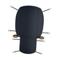 thumbnail image 3 of Protector contra heladas de alta resistencia para parabrisas, funda protectora contra heladas de tela Oxford, parasol para vehículos y furgonetas el L, 3 of 7