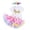 a-White2348, variant on FINALGANG Baby Girl 3 Piece Jumpsuit Set Short Sleeve Crewneck Bodysuit Solid Color Tutu Skirt Matching Bow Headband For Daily Party Wear Leisure Set