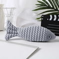 thumbnail image 5 of Ohmyroo 3-Pack Catnip Filled Linen Fish Toys for Indoor Cats Teeth Grinding, 5 of 5