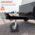thumbnail image 2 of golytefs Beach Boat Trailer Jack 13.38in Trailer Jack Wheel Heavy-duty Bolt-fixed Swivel Tongue Jacks 2000 Lbs Capacity 11in Vertical Load (Silver), 2 of 7