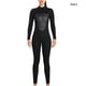 thumbnail image 4 of Greeniant Traje de buceo Alta eficiencia A prueba de frío Cierre de cremallera Trajes de baño cómodos Traje de neopreno fácil de usar Cuello Deportes acuáticos Mujer Negro L Greeniant OD020689-10, 4 of 6