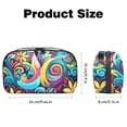 thumbnail image 5 of Peace USB Organizer | Hard Drive Cases | Charge Cord Organizer | Travel Cord Organizer Case - Oxford Cloth Waterproof Digital Storage Bag 5.9x9.44x3.14 in, 5 of 6