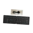 thumbnail image 4 of Teclado inalámbrico portátil de escritura silenciosa, teclados de viaje profesionales de 64 teclas Negro, 4 of 9