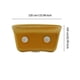 thumbnail image 3 of Yuarrent Almohada de baño con ventosa impermeable, cojín de ducha antideslizante de cuero, reposacabezas de rebote, suministro relajante para baño de Juegos de accesorios de baño Yuarrent HA071436-00B, 3 of 6