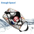 thumbnail image 6 of Goofa Canada Day Printed Toiletry Bag with Handle,Large Capacity Travel Makeup Cosmetic Bag for Women, Carry on Airport Airline Compliant Bag, 6 of 9