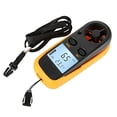 thumbnail image 2 of Digital Tester Digital Anemometer Wind Speed Mini Air Velocity Airflow Temperature with LCD Backlight Wind Speed Meter, 2 of 5