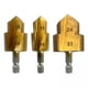 thumbnail image 1 of 2x Taladro escalonado de elevación Ppr, 3 piezas, paquete de 3 para llave eléctrica, herramienta de conexión de tubería de agua multifuncional, vástag, 1 of 8