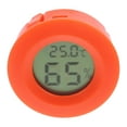 thumbnail image 3 of Shisuyan Reptile Box Thermometer Hygrometer Round Shaped Digital Temperature Humidity Meter for Indoor Bedroom Home (Red), 3 of 8