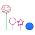 thumbnail image 1 of Bubble Wands Assorted Color 4Pcs 8.45X8.45X0.79 In, 1 of 8