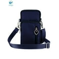 thumbnail image 2 of Deago Cellphone Wallet Purse Phone Pouch Wristlet Clutch Crossbody Shoulder Bag Smartphone Sports Armband Bag For Women (Dark Blue), 2 of 8