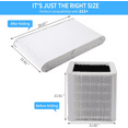 Blue Pure 211+ Particle and Activated Carbon Replacement Filter, Fits Blue Air, Approx. Size