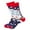Red, variant on Aoochasliy Christmas Fuzzy Socks Casual Women Mens Unisex Gifts Printed Casual Winter Warm Cotton Socks Knit Soft Long Socks