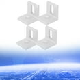thumbnail image 4 of Right Angle Corner Bracket,  Metal Material L Shaped Brackets Easy To Install  For Wood Shelf 2020, 4 of 8