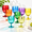 Multicolor, variant on Unbreakable Plastic Wine Glasses Set of 8, 12 Oz Shatterproof Stackable Tumblers, Multicolor