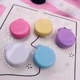 thumbnail image 4 of Mini Brosse à Cheveux Miroir Pliable, Brosse de Poche Ronde Portable pour Cheveux Raides et Bouclés, Brosse Coussin, Massage du Cuir Chevelu, Brosse Miroir, 4 of 7