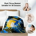 thumbnail image 2 of Volleyball Blanket for Girls - Soft Cozy Sports Throw Blankets for Kids - Volleyball Theme Gifts for Volleyball Players Team - 30x40 Inches Small Blanket for Chair Couch, 2 of 6