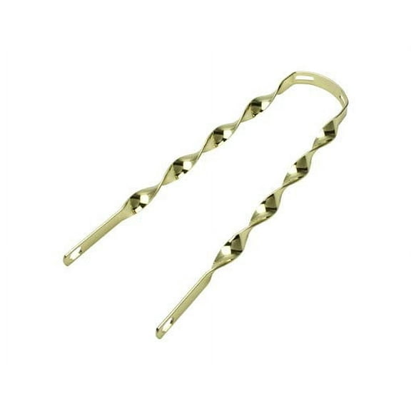 Alta Gold Steel Flat Twisted Lowrider Bicycle Fender Braces (20")