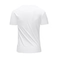thumbnail image 6 of Mrmaere Men's Crew Neck Tee and Shorts Set Short Sleeve 2 Piece Pullover Dry for Active Training White XL, 6 of 6