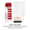 thumbnail image 4 of Sally Hansen Perfect Manicure Press On Nail Kit, Holiday Collection, You Sleigh Me, Almond, 4 of 8
