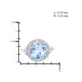 thumbnail image 4 of JewelersClub 5 3/4 Carat T.G.W. Sky Blue Topaz And White Diamond Accent Sterling Silver Ring, 4 of 4